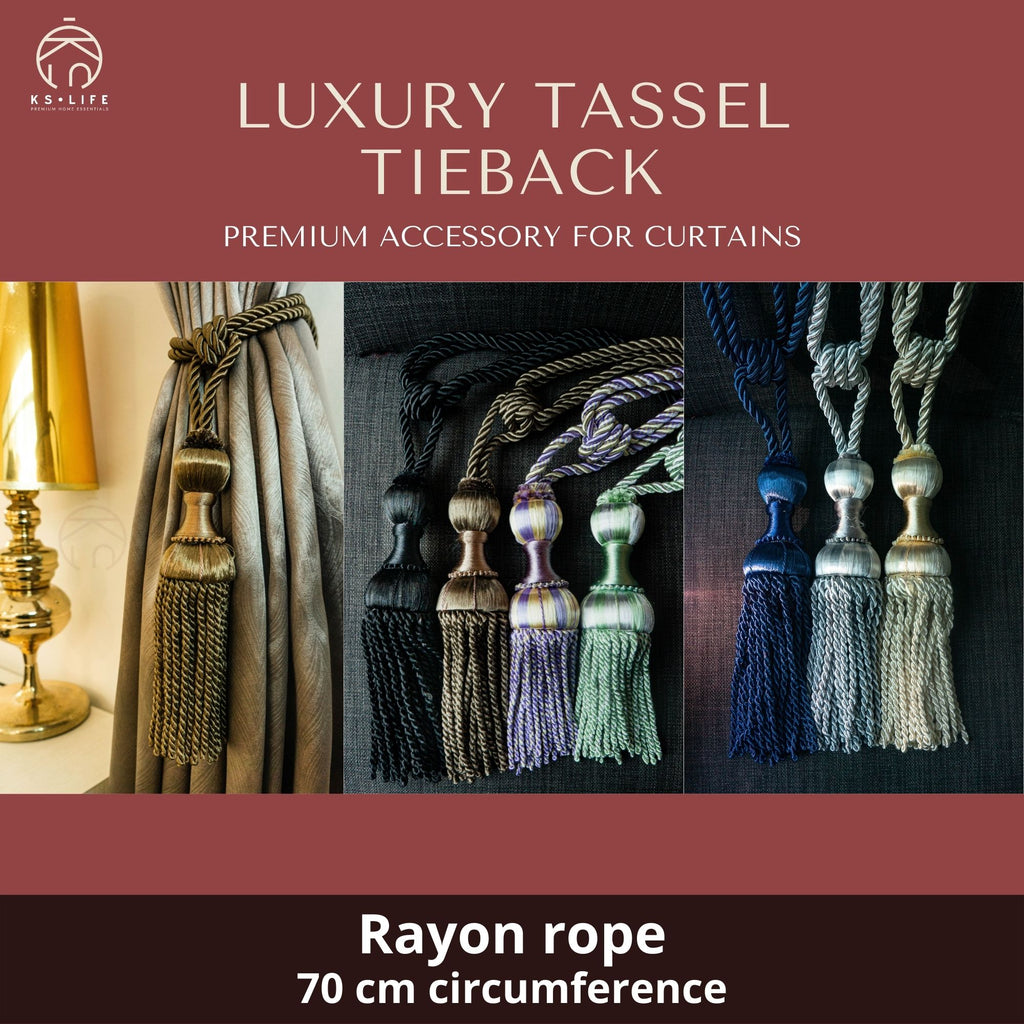Luxury Tassel Tieback 70cm
